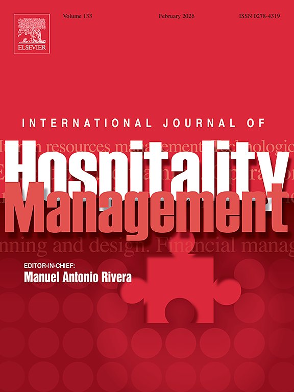 The International Journal of Hospitality Management