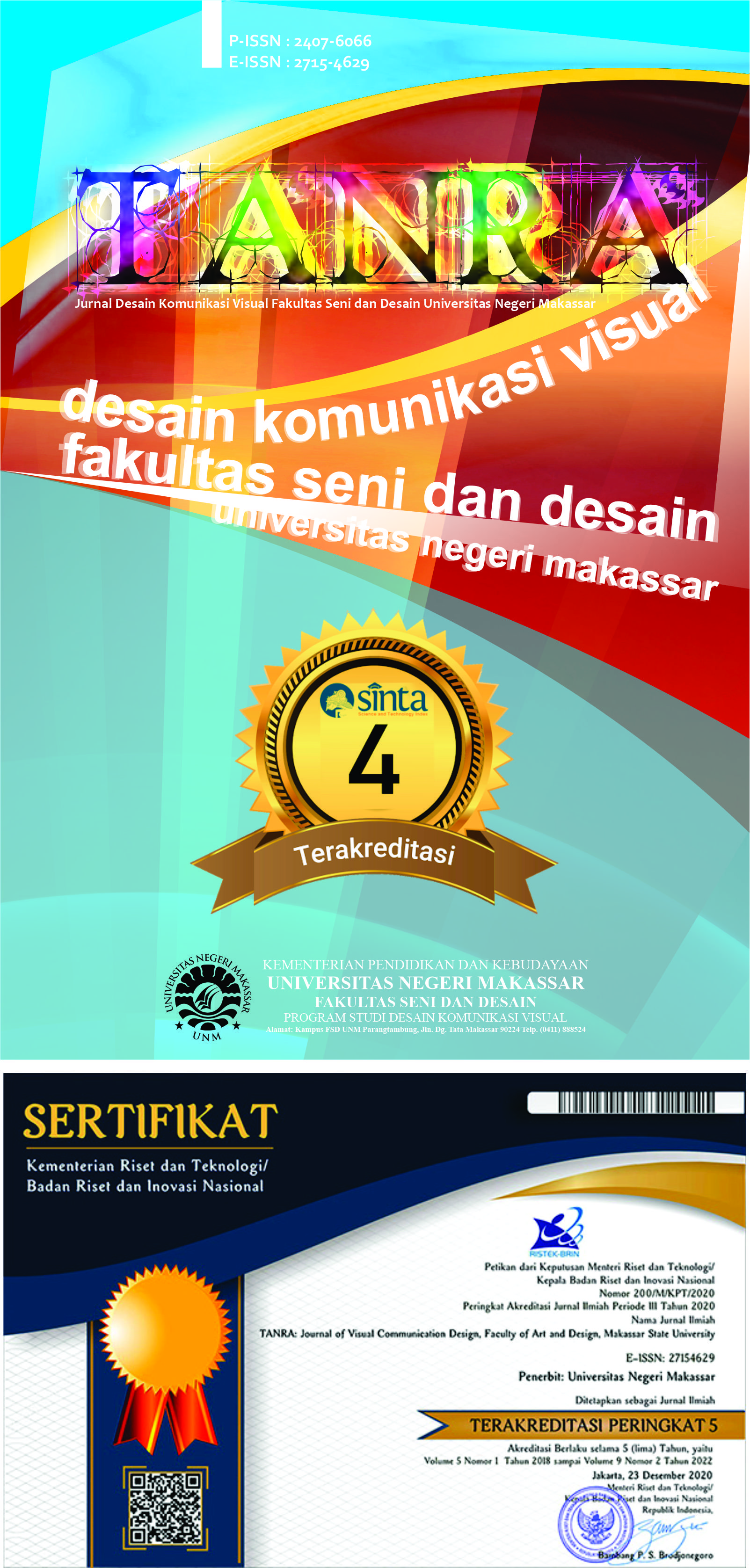Tanra Jurnal Desain Komunikasi Visual Fakultas Seni Dan Desain Universitas Negeri Makassar