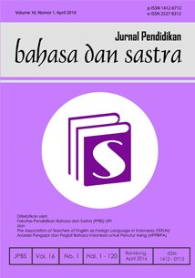 Jurnal Pendidikan Bahasa dan Sastra