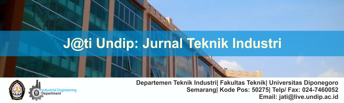 J@ti Undip Jurnal Teknik Industri