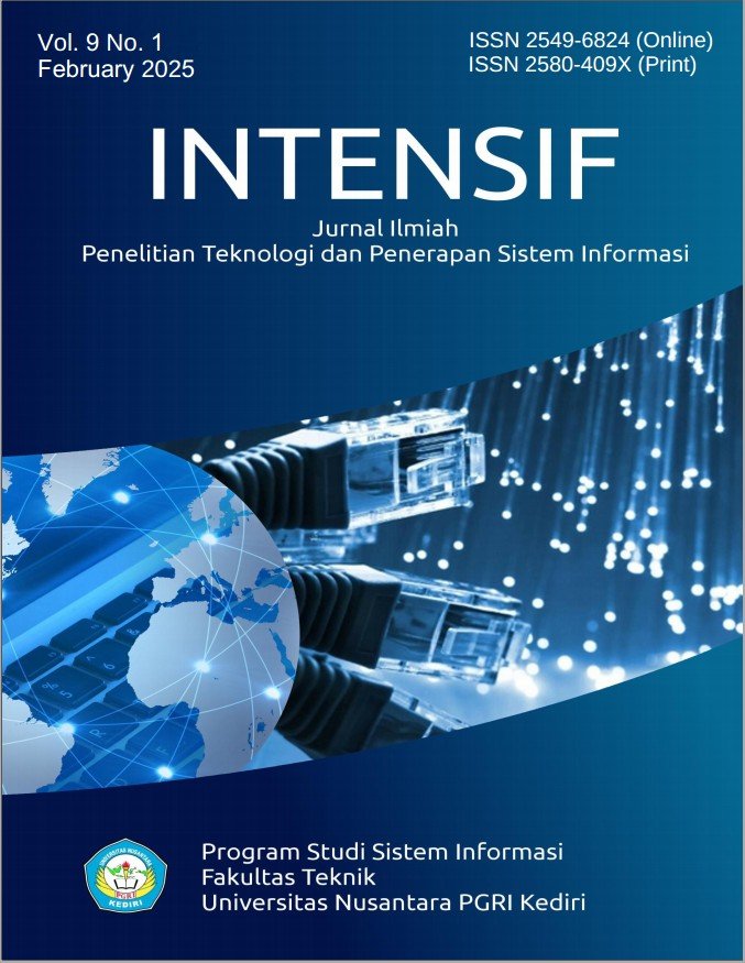 Intensif jurnal ilmiah penelitian dan penerapan teknologi sistem informasi