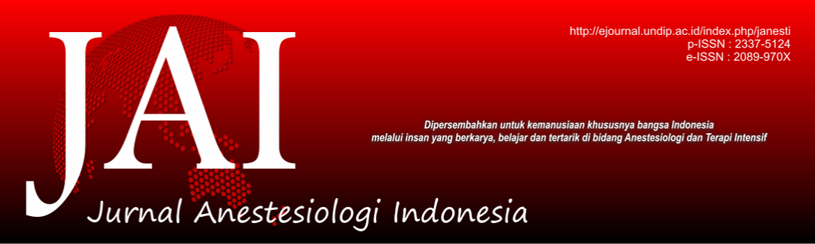 JAI (Jurnal Anestesiologi Indonesia)