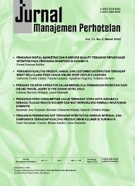 Jurnal Manajemen Perhotelan