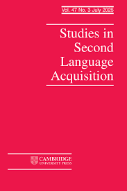 Studies in Second Language Acquisition