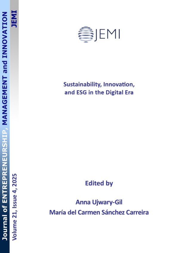 Journal of ENTREPRENEURSHIP, MANAGEMENT and INNOVATION