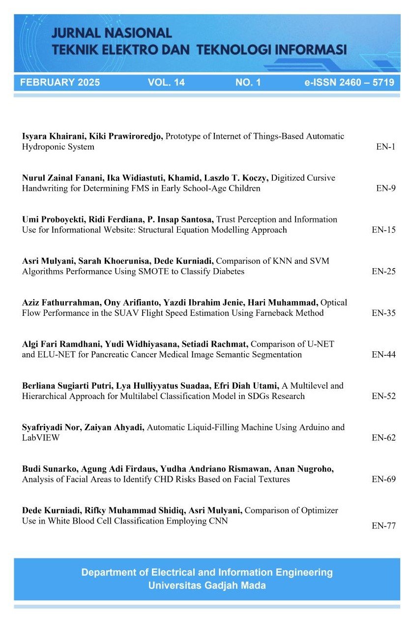 Jurnal Nasional Teknik Elektro dan Teknologi Informasi