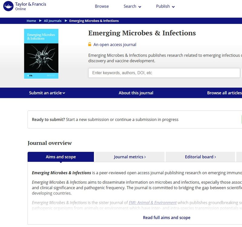 Emerging Microbes and Infections