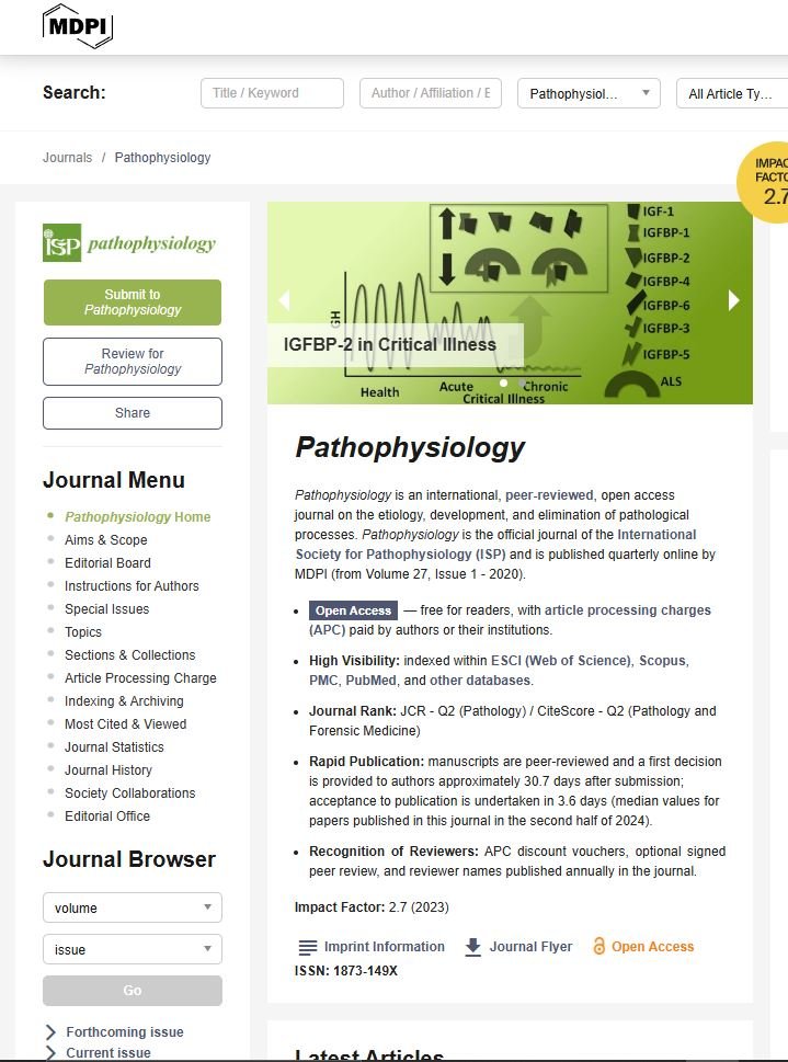 Pathophysiology