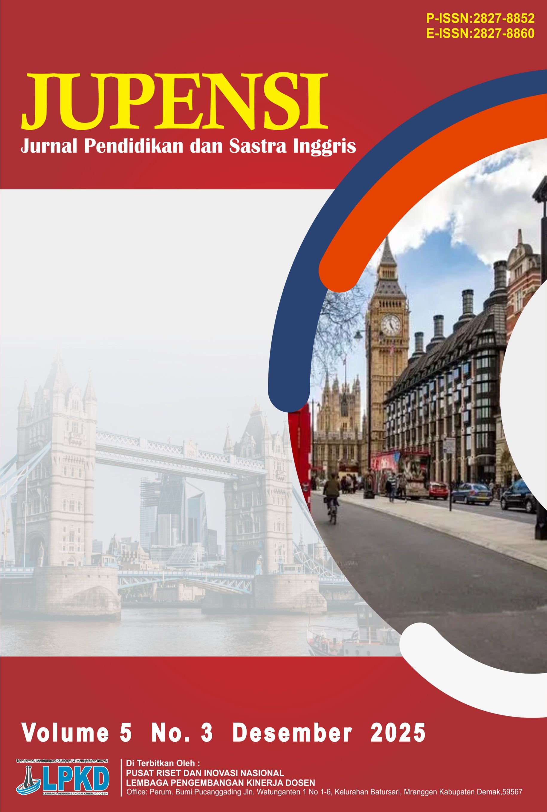 Jurnal Pendidikan dan Sastra Inggris (JUPENSI)